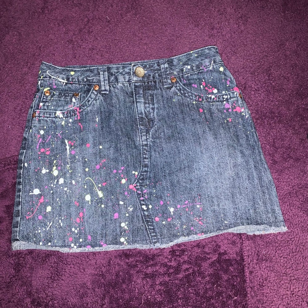 💞Jeans skort with leggings 💞
